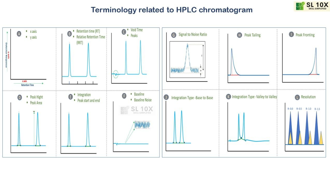 Terminology of HPLC Chromatogram